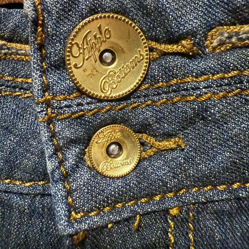 Vintage Rare Apple Bottoms Blue Jeans Classic Fit Size 11/12 - Picture 8 of 12